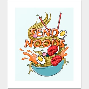 Send Noods Ramen Posters and Art